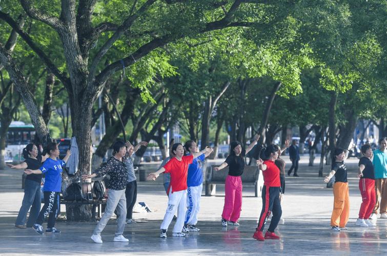 道县:夏日健身忙